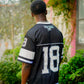 Black Mesh Jersey Set