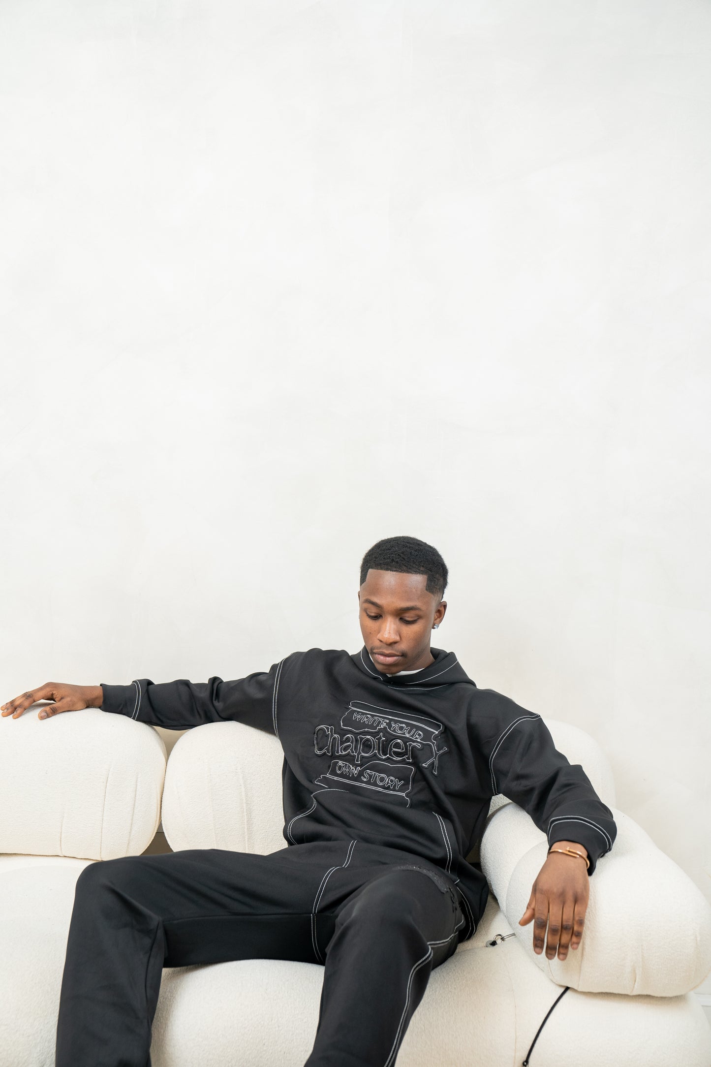 Scuba Stitch Tracksuit Black
